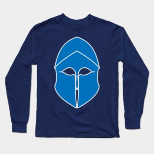 Corinthian helmet (blue) Long Sleeve T-Shirt